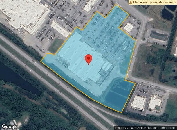  425 Yopp Rd, Jacksonville, NC Parcel Map