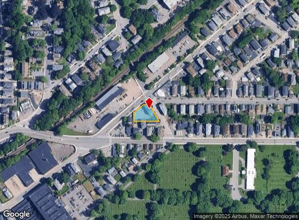 233 Canterbury St, Worcester, MA Parcel Map