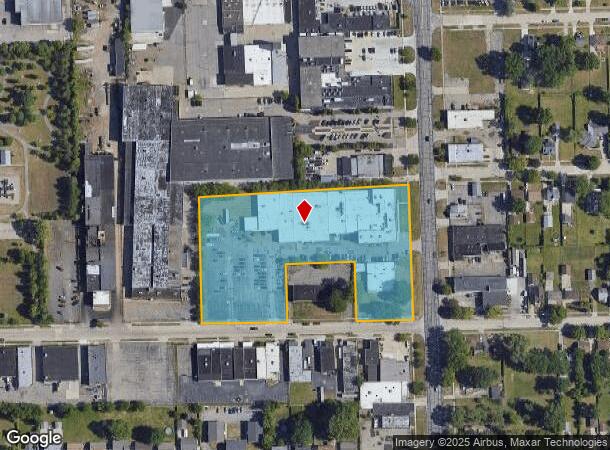 23601 Hoover Rd, Warren, MI Parcel Map