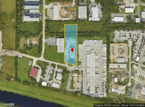  8812 Industrial Dr, Temple Terrace, FL Parcel Map