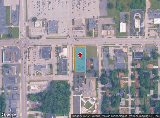 6051 Central Ave, Portage, IN Parcel Map