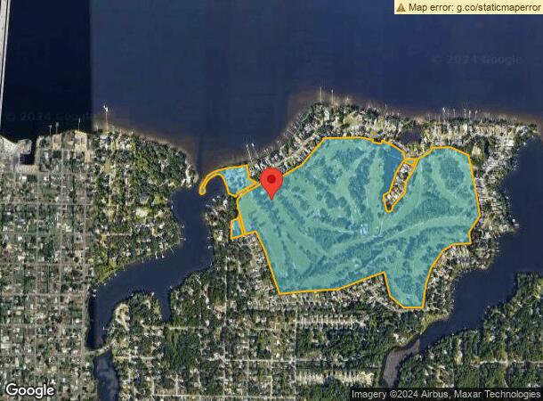  100 Country Club Dr, Lynn Haven, FL Parcel Map