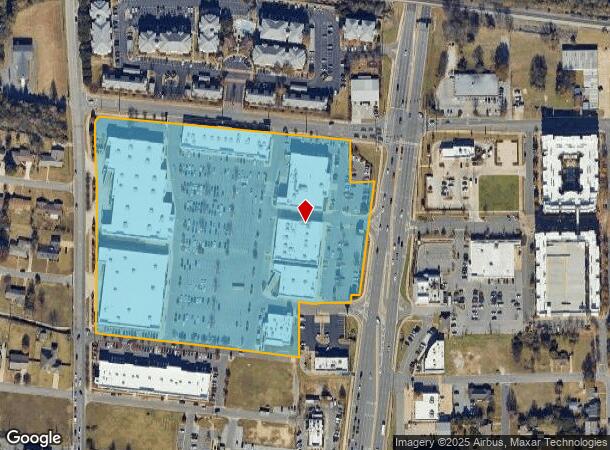 1320 Mcfarland Blvd E, Tuscaloosa, AL Parcel Map