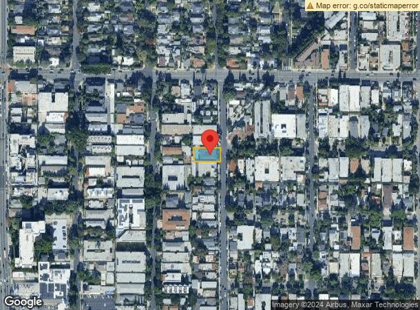  1225 N Genesee Ave, West Hollywood, CA Parcel Map