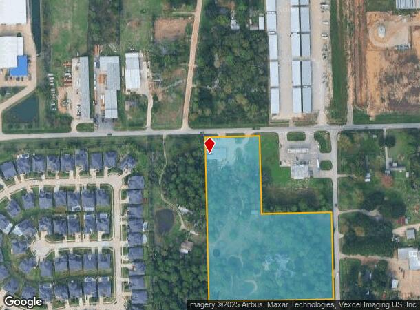 14725 Boudreaux Rd, Cypress, TX Parcel Map
