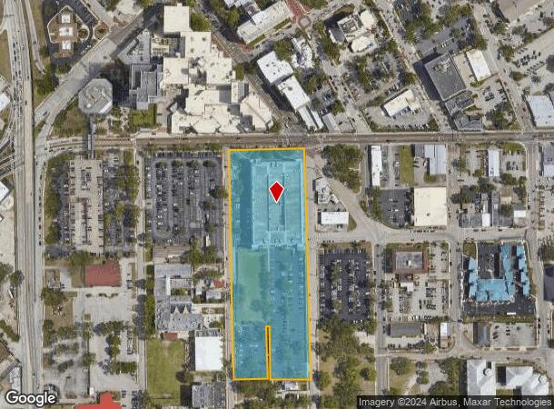  2120 Dr Martin Luther King Blvd, Fort Myers, FL Parcel Map