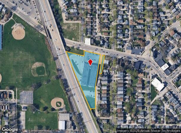 2863 S Kinnickinnic Ave, Milwaukee, WI Parcel Map