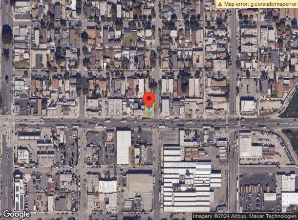  1505 W Pacific Coast Hwy, Long Beach, CA Parcel Map