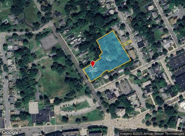 46 Hill St, Whitinsville, MA Parcel Map