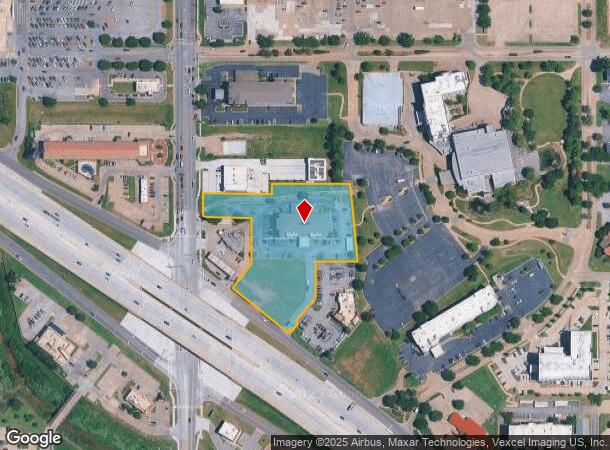 5653 Tinker Diagonal, Oklahoma City, OK Parcel Map