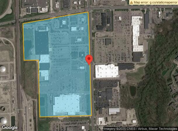  23420 Allen Rd, Woodhaven, MI Parcel Map