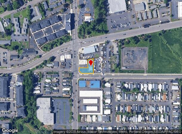  1606 Ne 223Rd Ave, Fairview, OR Parcel Map