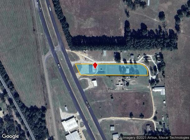 12946 Us Highway 287 N, Grapeland, TX Parcel Map