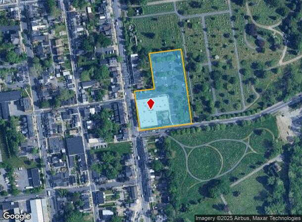  601 S Queen St, Lancaster, PA Parcel Map