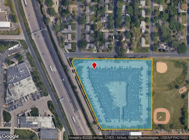9201 E Bloomington Fwy, Minneapolis, MN Parcel Map