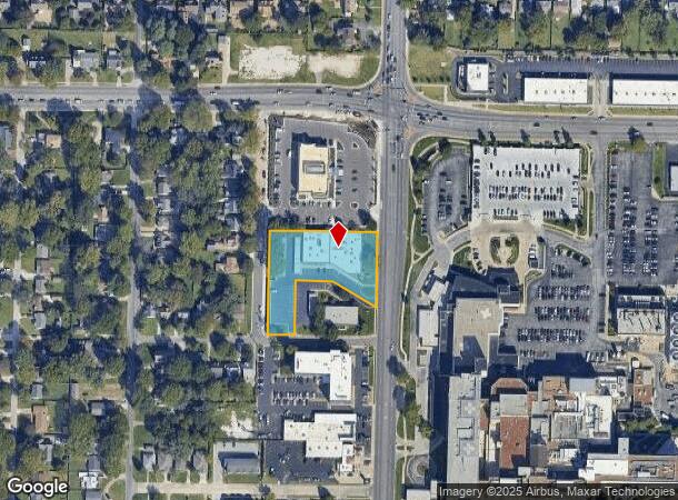  1845 S National Ave, Springfield, MO Parcel Map