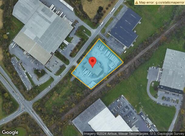  9921 Governor Lane Blvd, Williamsport, MD Parcel Map