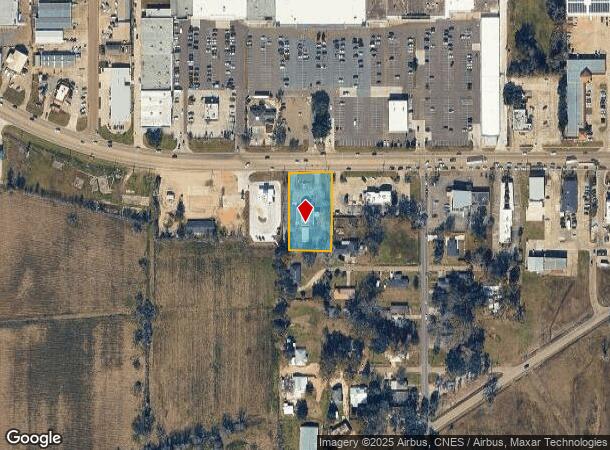 2305 W Thomas St, Hammond, LA Parcel Map