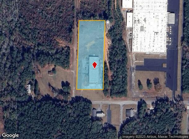  1100 W Main St, Manchester, GA Parcel Map