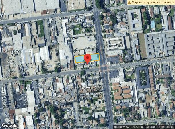  2109 N Santa Fe Ave, Compton, CA Parcel Map