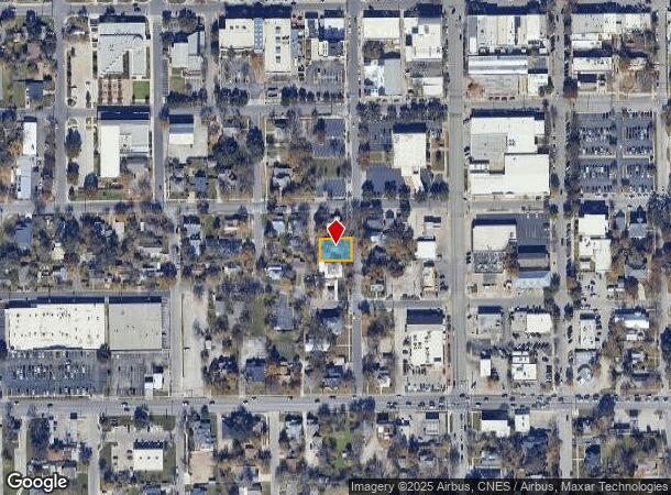  1006 S Rock St, Georgetown, TX Parcel Map