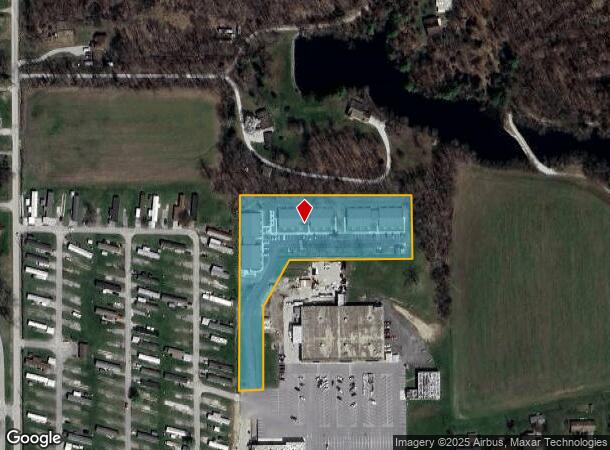 1620 N Camelot Ct E, Linton, IN Parcel Map