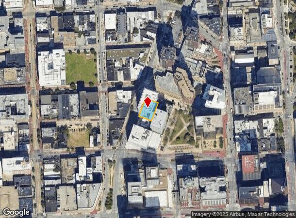 39 W Lexington St, Baltimore, MD Parcel Map