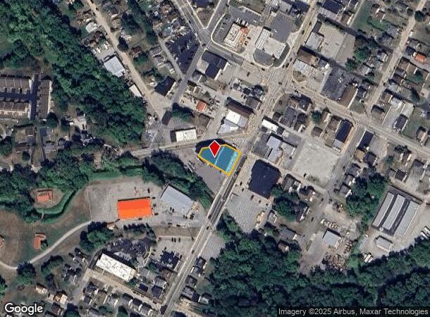 102 W Pike St, Houston, PA Parcel Map