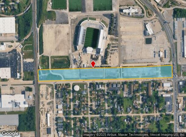 7300 W 71St St, Bridgeview, IL Parcel Map