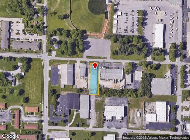  2840 E Pythian St, Springfield, MO Parcel Map