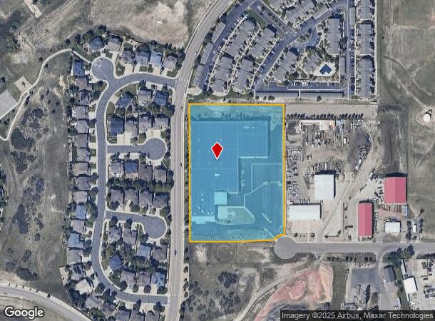 1211 Atchison Ct, Castle Rock, CO Parcel Map