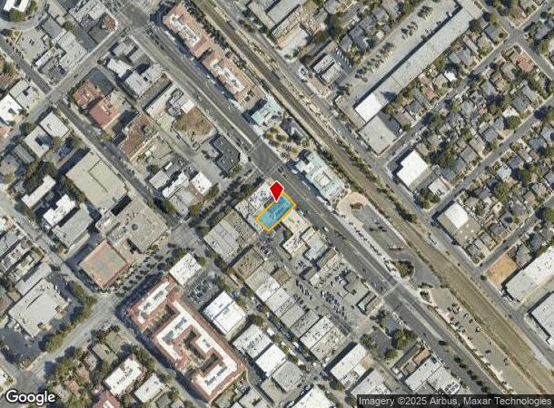  612 El Camino Real, San Carlos, CA Parcel Map