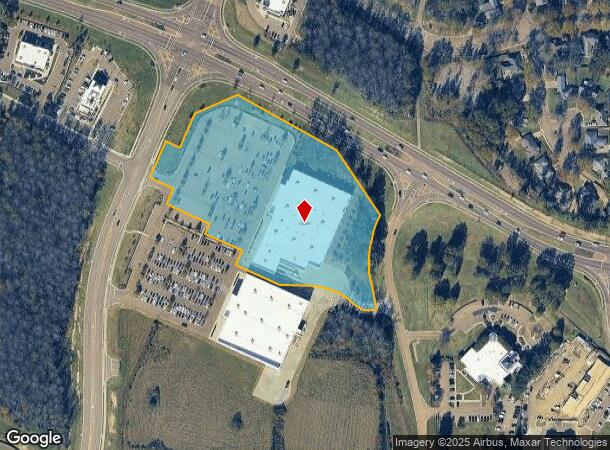 1951 Main St, Madison, MS Parcel Map