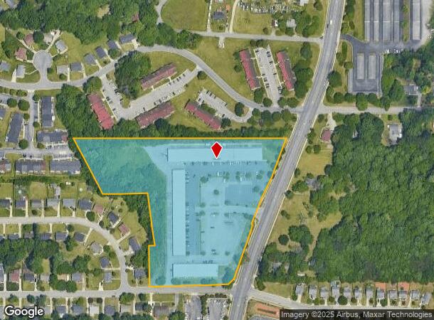  2804 Randleman Rd, Greensboro, NC Parcel Map