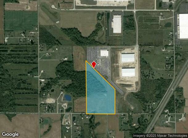  14250 Hamilton Rd, Roanoke, IN Parcel Map