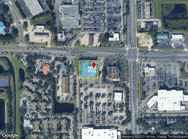  7460 University Blvd, Winter Park, FL Parcel Map