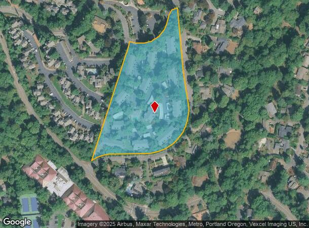 12375 Mount Jefferson Ter, Lake Oswego, OR Parcel Map