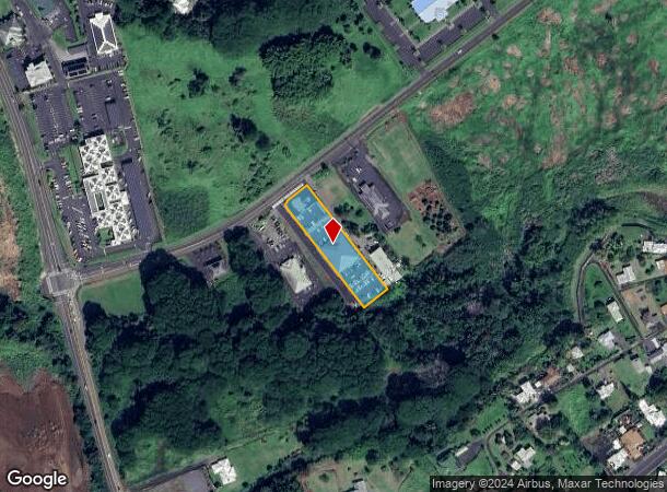  615 Ponahawai St, Hilo, HI Parcel Map