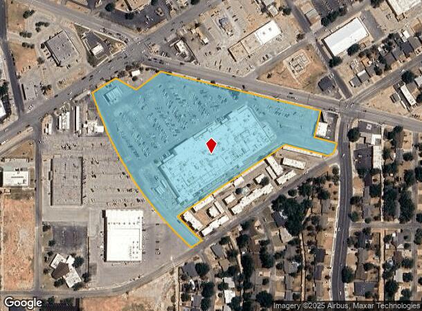3301 Sherwood Way, San Angelo, TX Parcel Map
