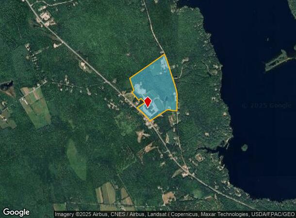 1877 Roosevelt Trl, Naples, ME Parcel Map