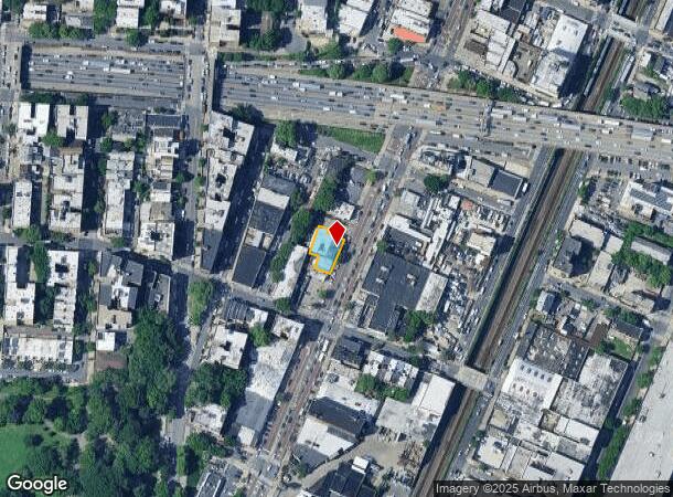  1715 Webster Ave, Bronx, NY Parcel Map