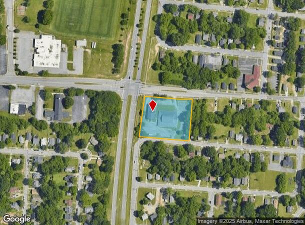  1200 Leonard Ave, High Point, NC Parcel Map