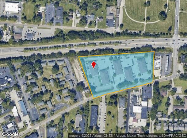  190 W Johnstown Rd, Columbus, OH Parcel Map