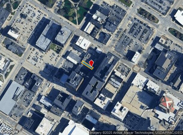329 N Huron St, Toledo, OH Parcel Map