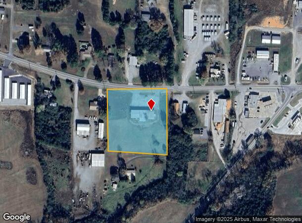  6051 Highway 36 W, Rose Bud, AR Parcel Map