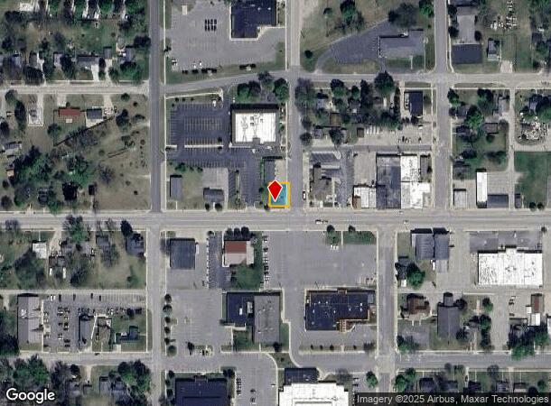  1053 E Wilcox Ave, White Cloud, MI Parcel Map