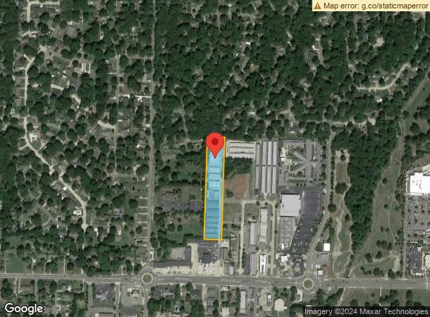  2824 Prince St, Conway, AR Parcel Map