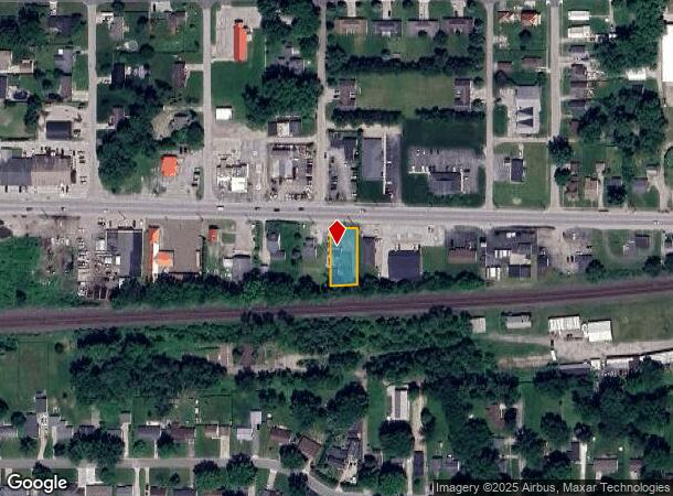  415 Lincolnway W, Osceola, IN Parcel Map