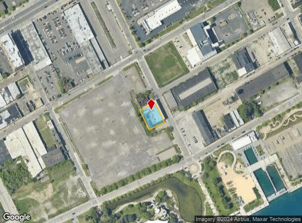  241 Chene St, Detroit, MI Parcel Map