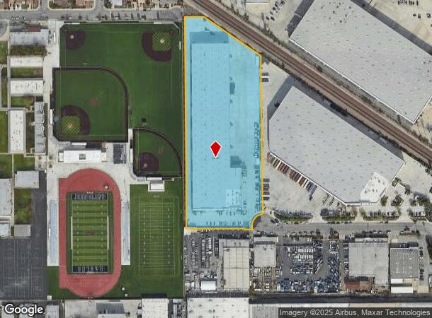  13215 Cambridge St, Santa Fe Springs, CA Parcel Map